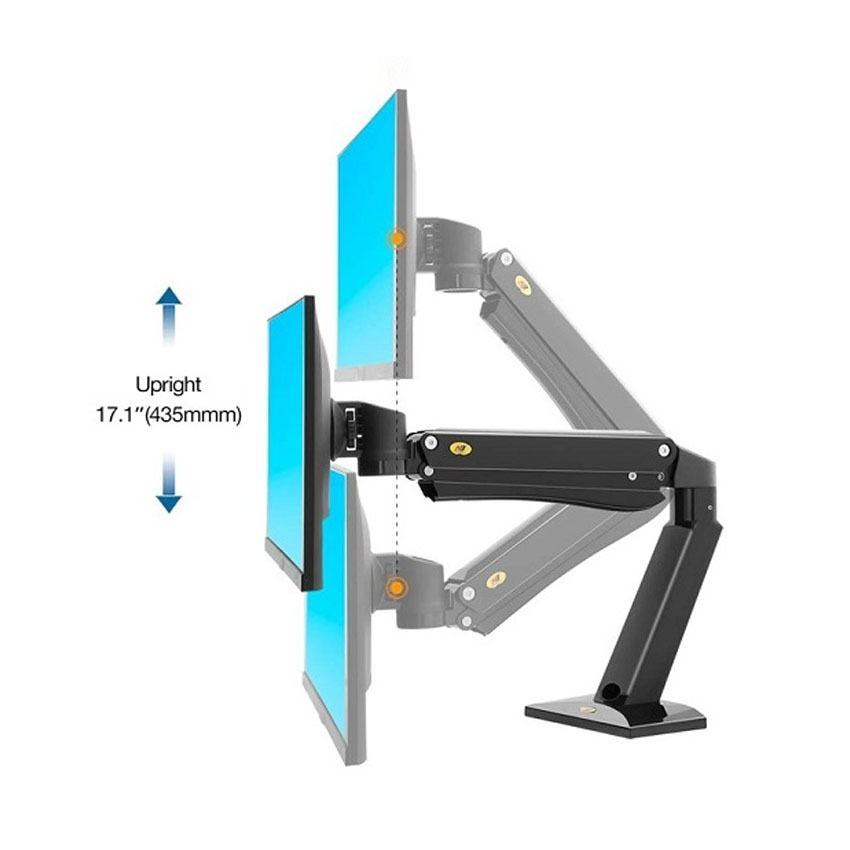 Giá treo màn hình North Bayou NB45 (24-42inch) Màu Đe