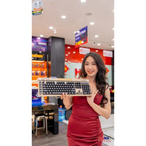 MCLMCBàn phím cơ Corsair K100 RGB Midnight Gold Optical switch