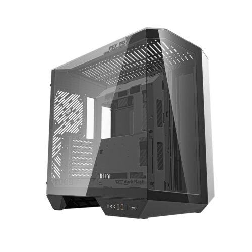 Vỏ Case DARKFLASH DY470 BLACK (Atx/Mid Tower/Màu Đen)