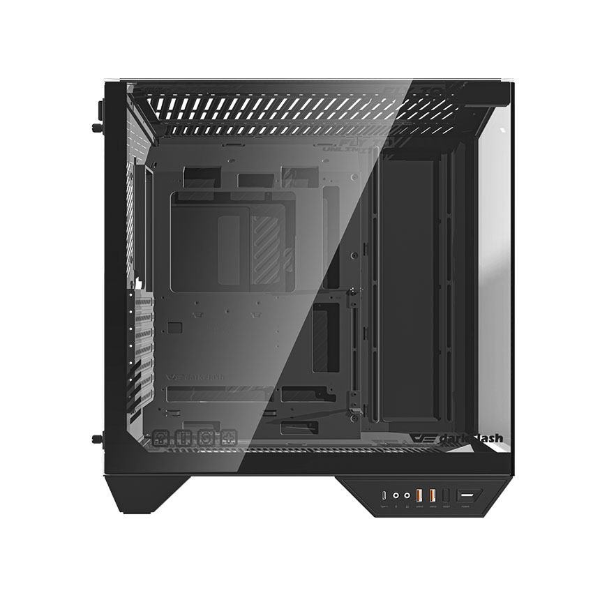 Vỏ Case DARKFLASH DY470 BLACK (Atx/Mid Tower/Màu Đen)
