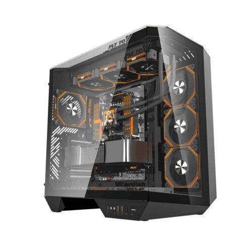 Vỏ Case DARKFLASH DY470 BLACK (Atx/Mid Tower/Màu Đen)