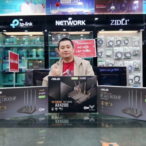 KHLMC Bộ phát wifi ASUS RT-AX1800HP V2