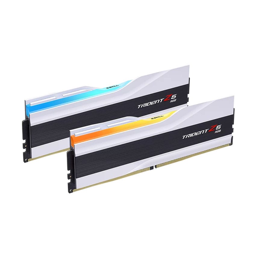 Ram Desktop Gskill TRIDENT Z5 RGB (F5-6400J3239G16GX2-TZ5RW) 32GB (2 x 16GB) DDR5 6400Mhz