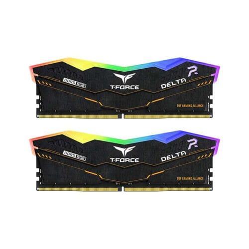 RAM Desktop TEAMGROUP DELTA RGB Black (FF5D532G6000HC38ADC01) 32GB (2x16GB) DDR5 6000MHz