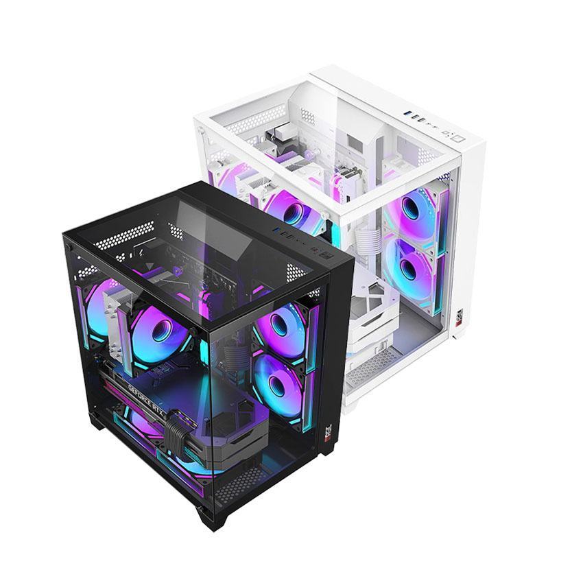 Vỏ Case MAGIC O11 Vision Black (mATX/Mid Tower/Màu Đen)