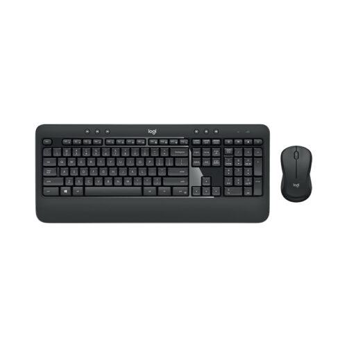 Bộ bàn phím chuột không dây Logitech MK540 (Wireless 2.4GHz/Đen)