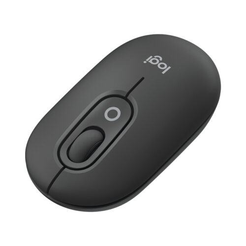 Chuột không dây Logitech Pop Mouse with EMOJI màu Đen