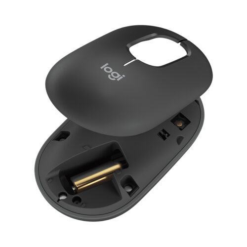 Chuột không dây Logitech Pop Mouse with EMOJI màu Đen