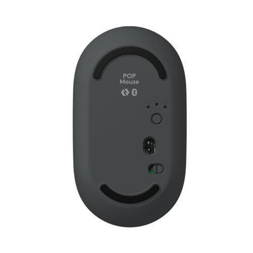 Chuột không dây Logitech Pop Mouse with EMOJI màu Đen