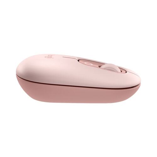 Chuột không dây Logitech Pop Mouse with EMOJI màu Hồng