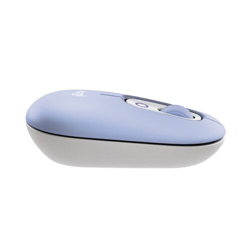 Chuột không dây Logitech Pop Mouse with EMOJI màu Tím Lilac