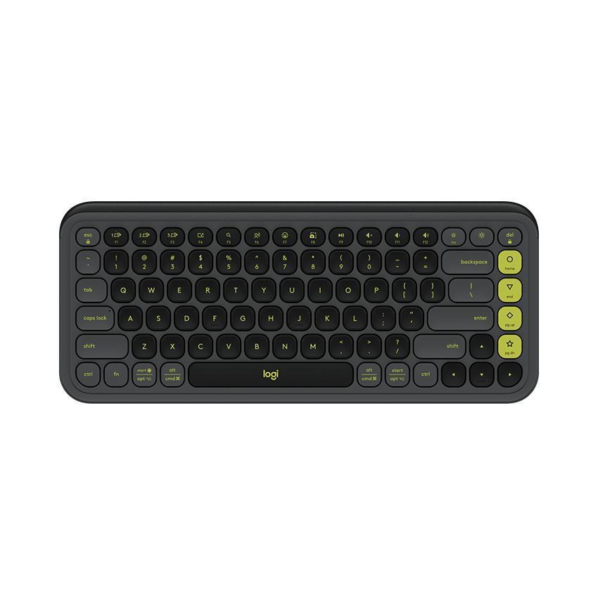 Bàn phím cơ không dây Logitech POP ICON Keys màu Đen