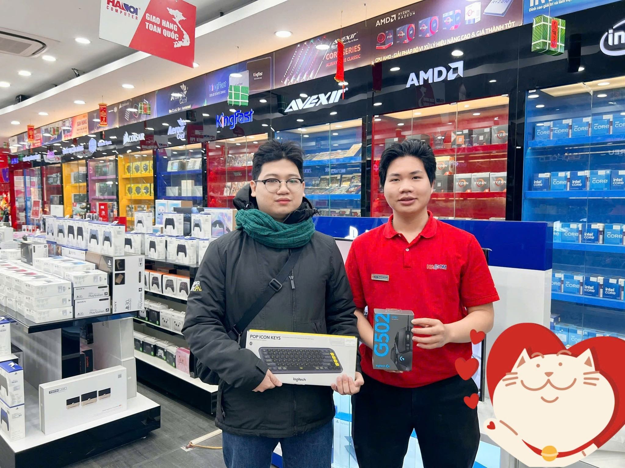 KHLMC Bàn phím cơ không dây Logitech POP ICON Keys màu Đen