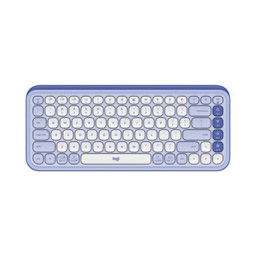 Bàn phím cơ không dây Logitech POP ICON Keys màu Tím