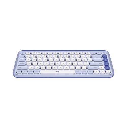 Bàn phím cơ không dây Logitech POP ICON Keys màu Tím