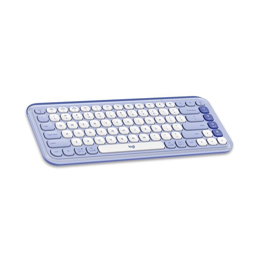 Bàn phím cơ không dây Logitech POP ICON Keys màu Tím