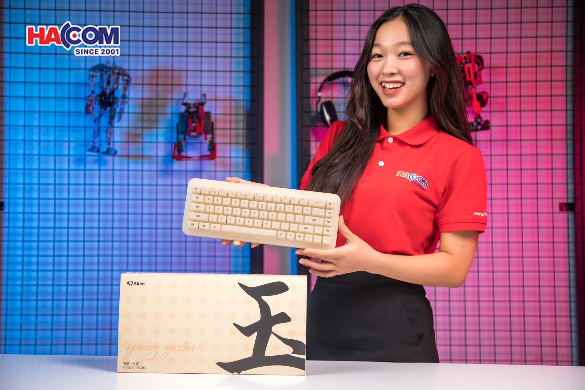 MCLMC Bàn phím AKKO YU01 Antique Jade