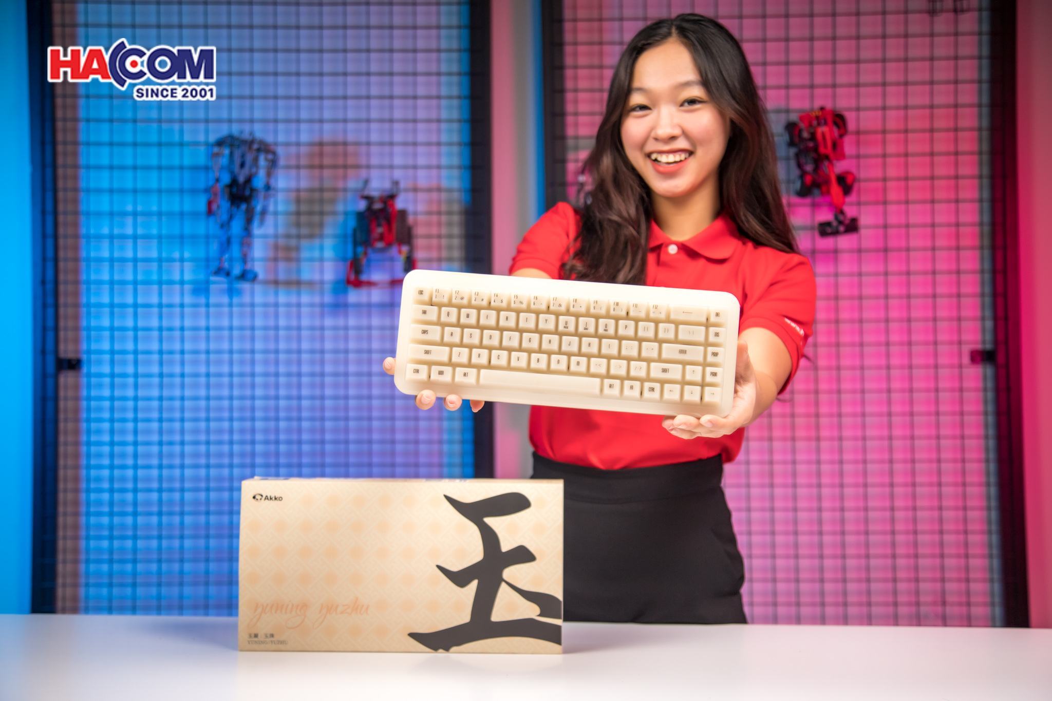 MCLMC Bàn phím AKKO YU01 Antique Jade