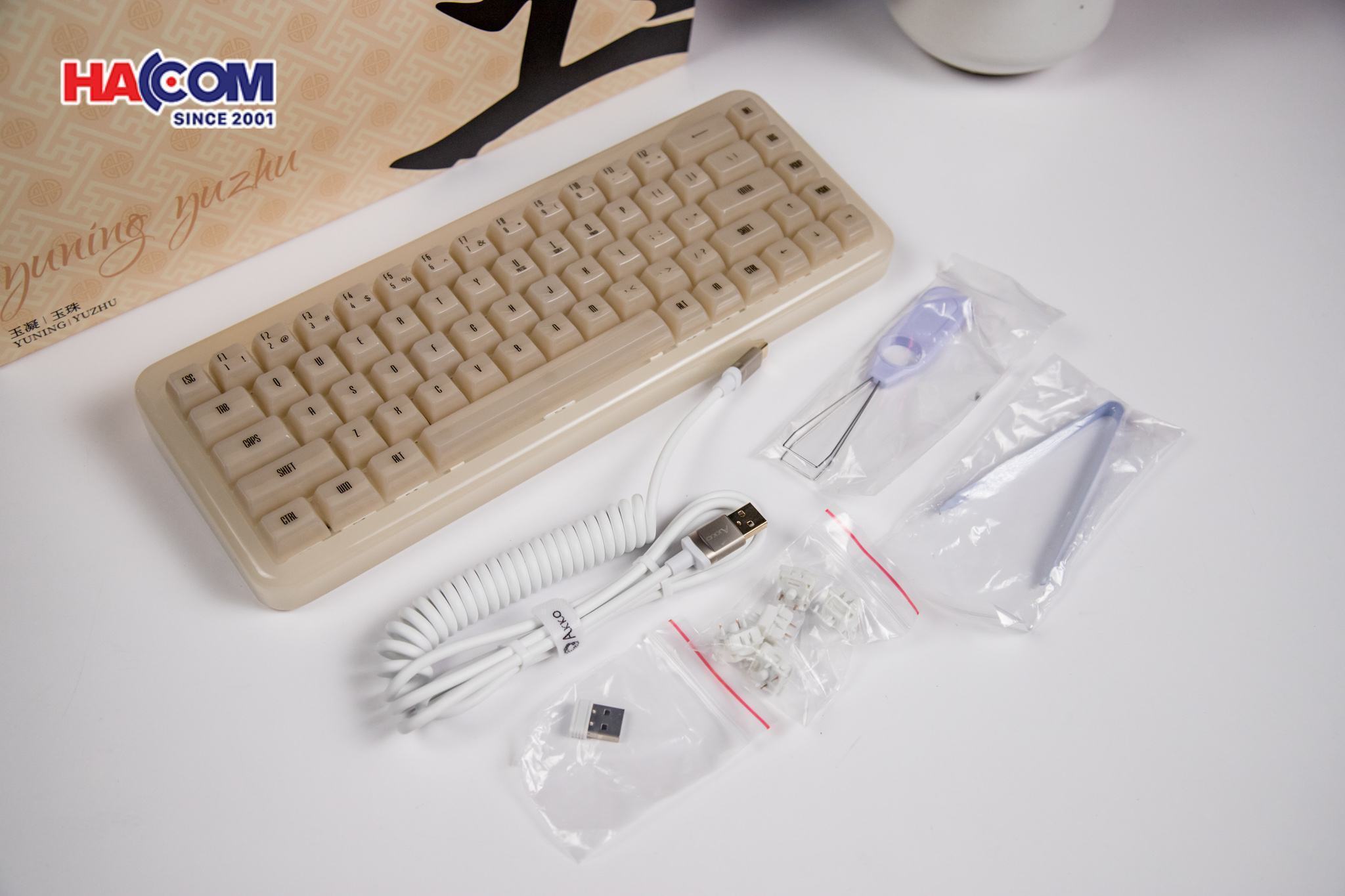 LMC Bàn phím AKKO YU01 Antique Jade