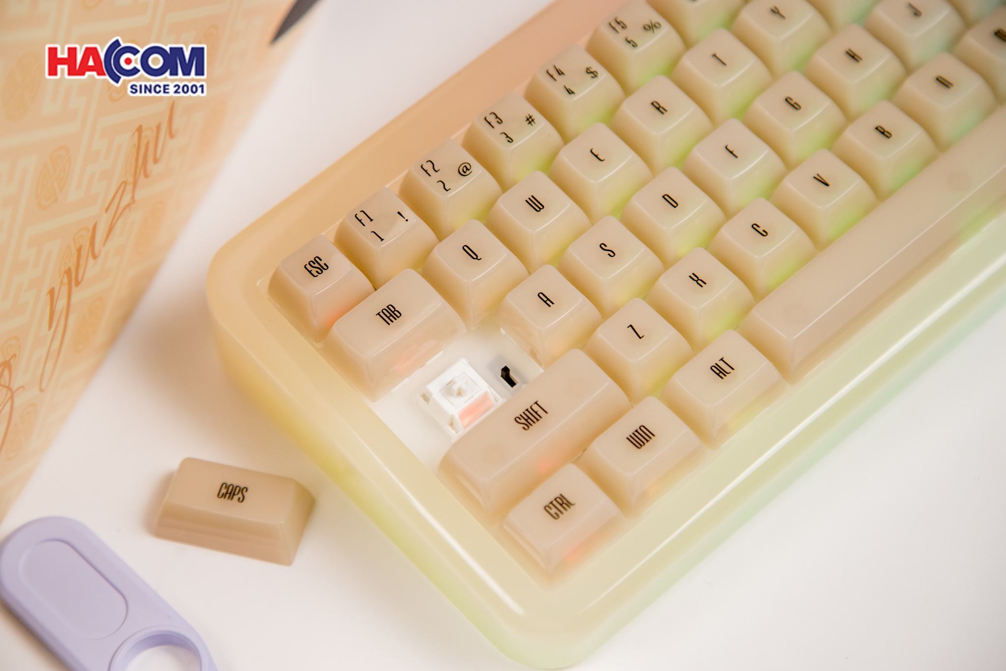 LMC Bàn phím AKKO YU01 Antique Jade