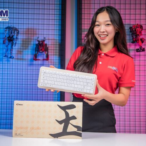 MCLMC Bàn phím AKKO YU01 White Jade