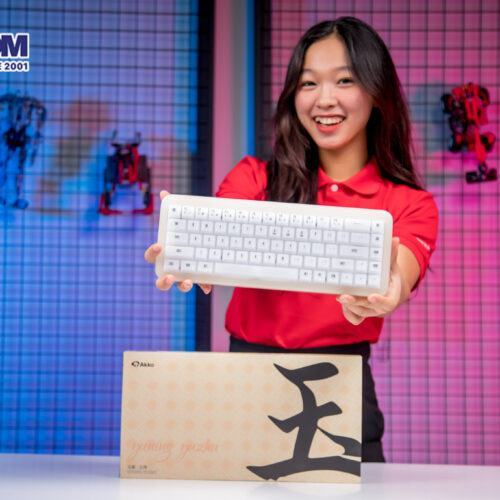 MCBàn phím AKKO YU01 White Jade