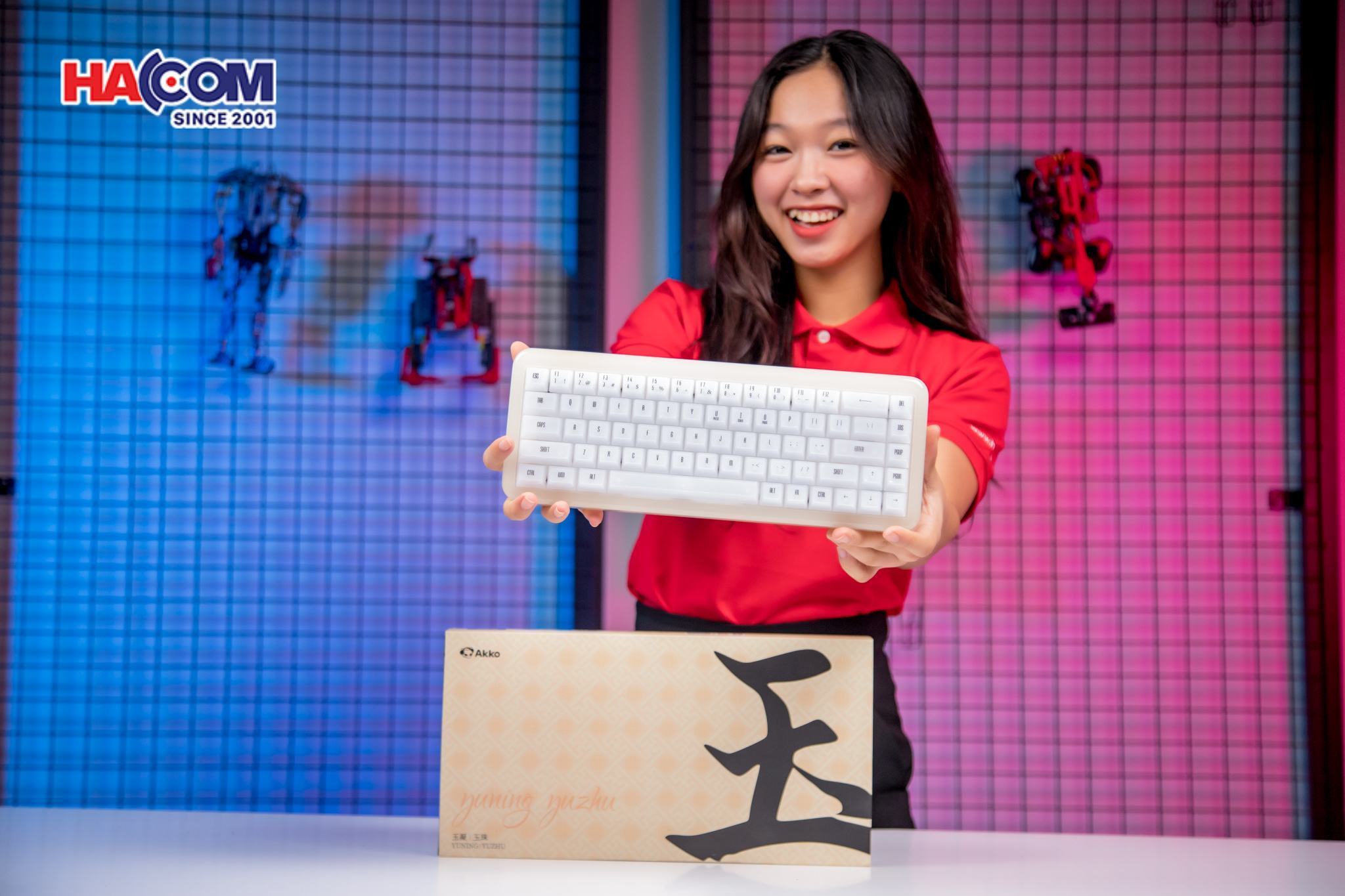 MCBàn phím AKKO YU01 White Jade