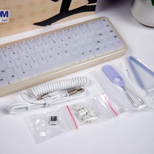 LMC Bàn phím AKKO YU01 White Jade