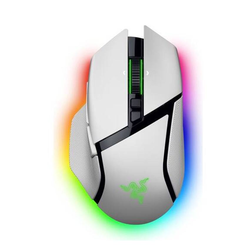 Chuột gaming không dây Razer Basilisk V3 Pro 35K - White Edition (RZ01-05240200-R3A1)