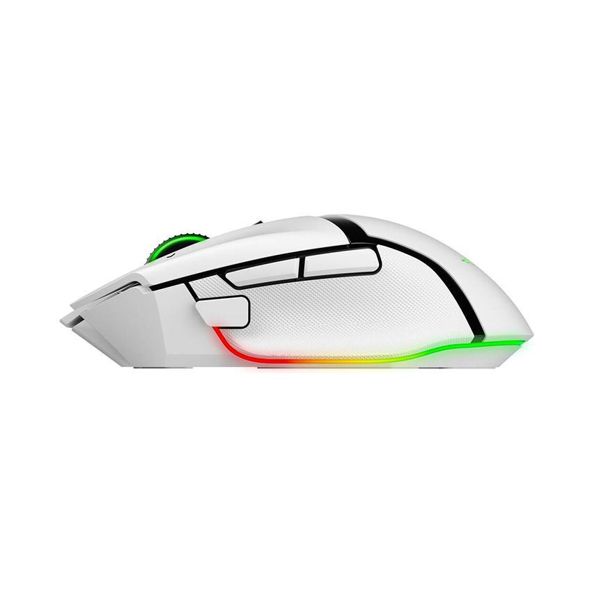 Chuột gaming không dây Razer Basilisk V3 Pro 35K - White Edition (RZ01-05240200-R3A1)
