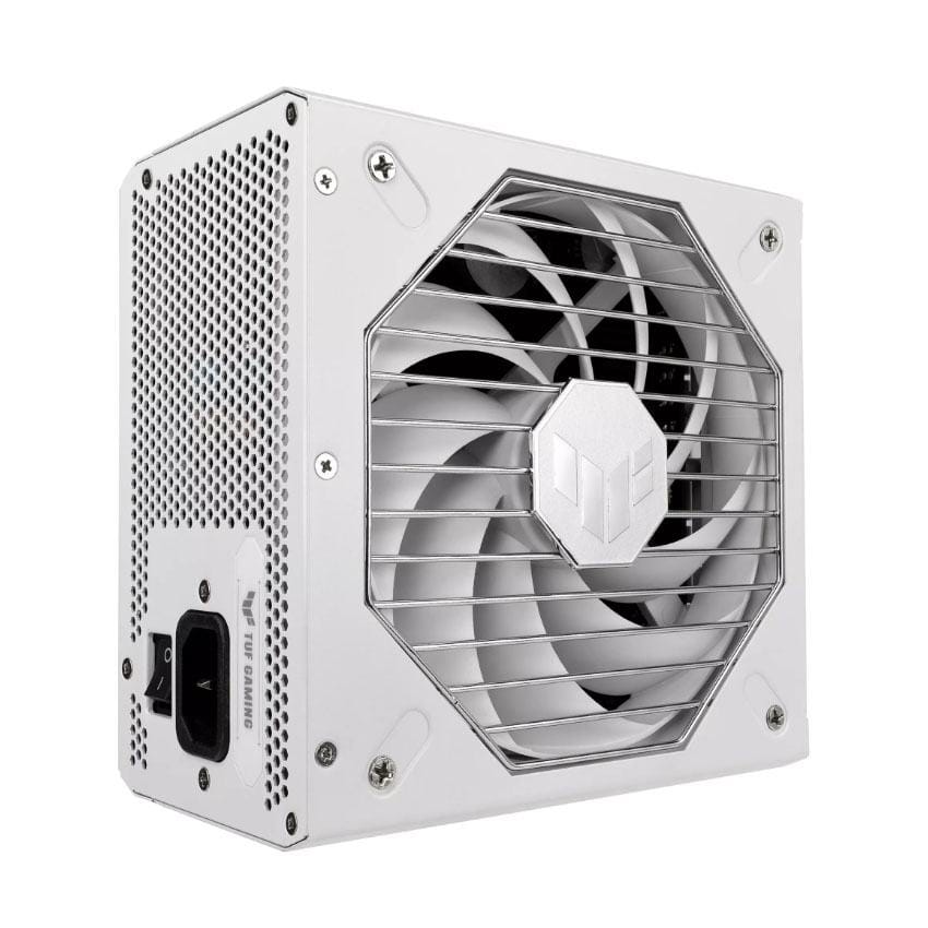 Nguồn Asus TUF Gaming 1000G WHITE - 1000W ( ATX3.0/Pci Gen 5.0 /80 Plus Gold/Full Modular)