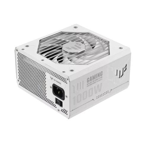 Nguồn Asus TUF Gaming 1000G WHITE - 1000W ( ATX3.0/Pci Gen 5.0 /80 Plus Gold/Full Modular)