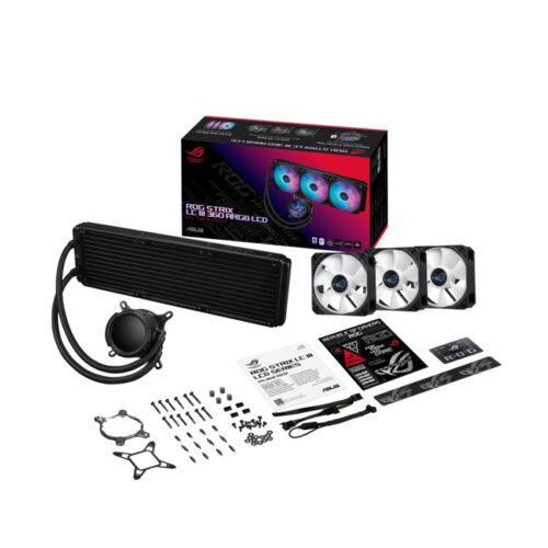 Tản nhiệt nước ASUS ROG STRIX LC III 360 ARGB LCD BLACK