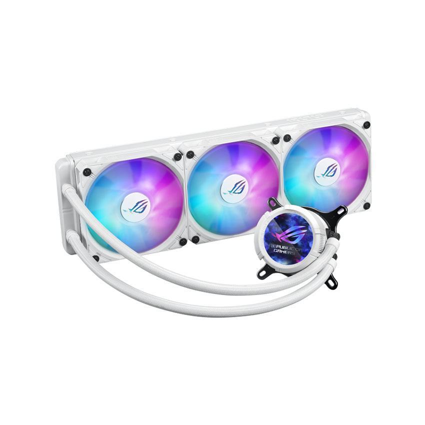 Tản nhiệt nước ASUS ROG STRIX LC III 360 ARGB LCD WHITE (