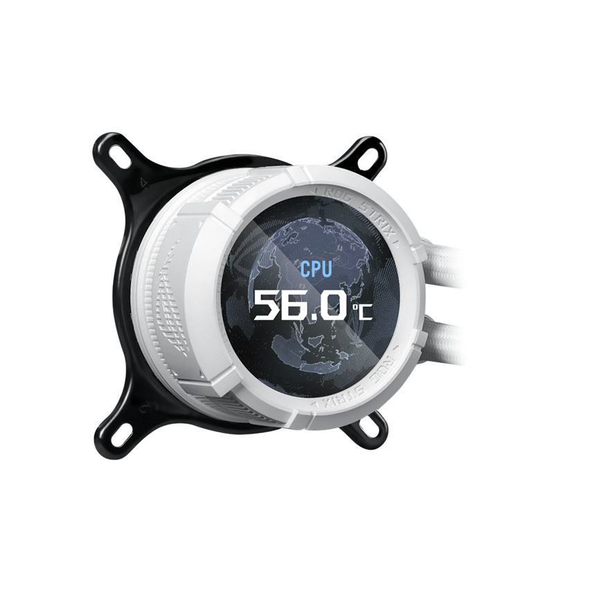 Tản nhiệt nước ASUS ROG STRIX LC III 360 ARGB LCD WHITE (
