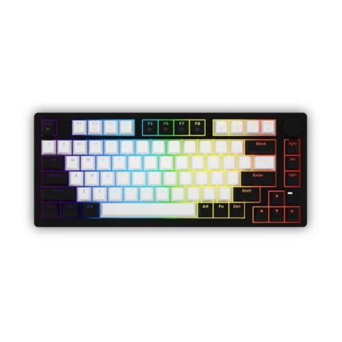 Bàn phím cơ Dareu EK75 White Black_Dream switch (Keycap PBT)