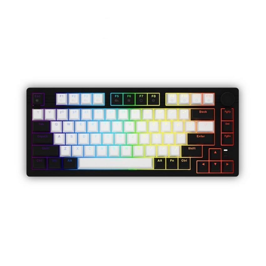 Bàn phím cơ Dareu EK75 White Black_Dream switch (Keycap PBT)