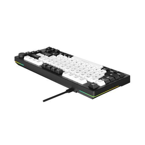 Bàn phím cơ Dareu EK75 White Black_Dream switch (Keycap PBT)