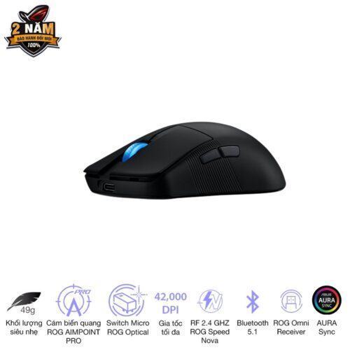 Chuột Gaming Asus ROG Harpe Ace Mini Black