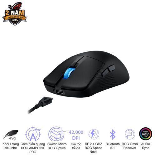 Chuột Gaming Asus ROG Harpe Ace Mini Black