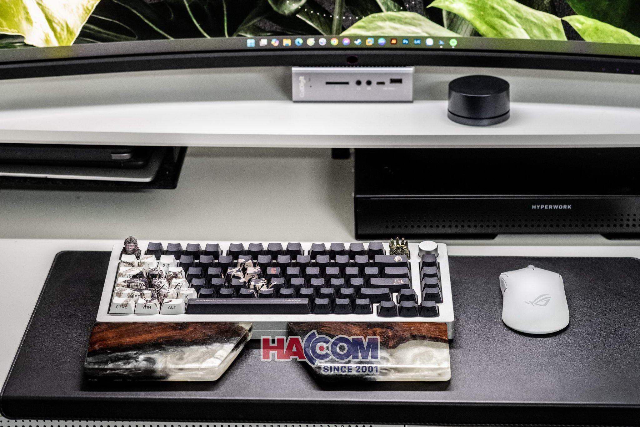 Chuột Gaming Asus ROG Harpe Ace Mini White