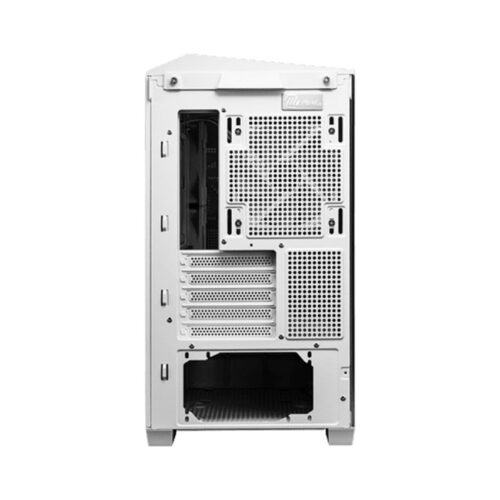 Vỏ case MSI MAG PANO M100R PZ WHITE (mATX/Màu Đen/Kèm 4 fan)