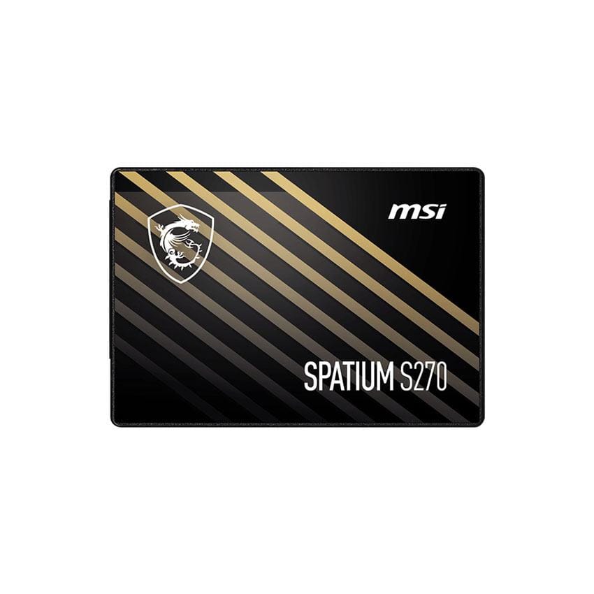 Ổ cứng SSD MSI SPATIUM S270 240GB SATA III 2.5 inch  (Đọc 500MB/s, Ghi 400MB/s) (I