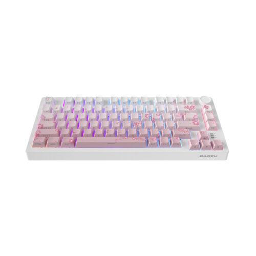 Bàn phím cơ Gaming Dareu EK75 PRO Sakura Pink