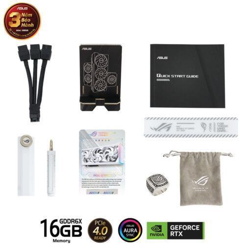 Card màn hình Asus ROG STRIX RTX 4080 SUPER-16G-WHITE (