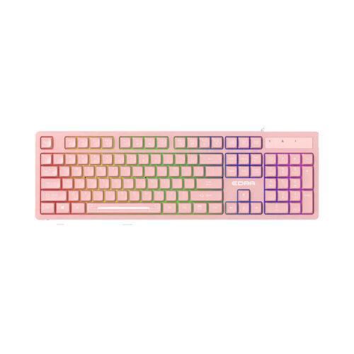 Bàn phím có dây Edra EK506 (Màu Hồng)