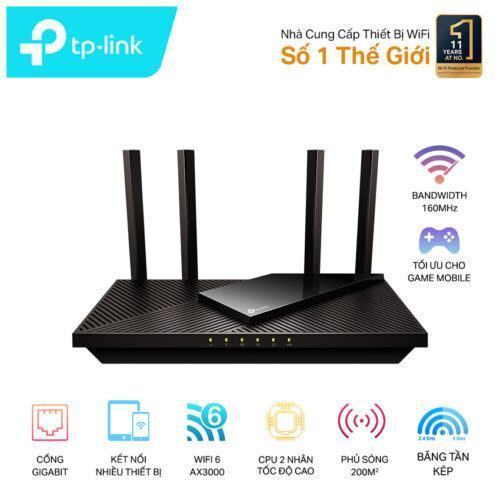 Bộ phát wifi 6 TP-Link Archer AX55 Pro (AX3000- Cổng 2.5G)