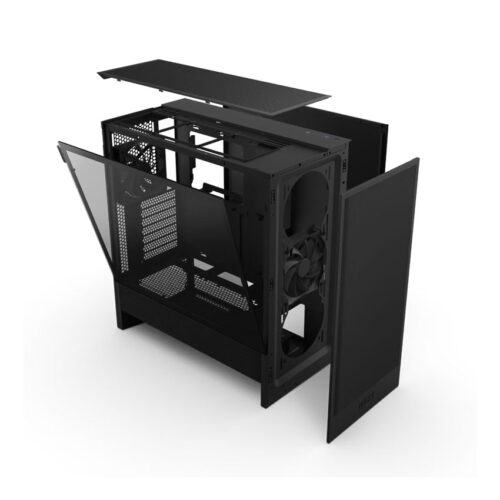 Vỏ máy tính NZXT H5 2024 FLOW Black (ATX/Mid Tower) (