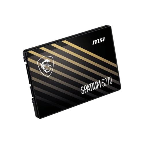 Ổ cứng SSD MSI SPATIUM S270 480GB SATA III 2.5 inch (Đọc 500MB/s, Ghi 450MB/s) (I