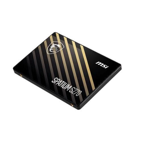 Ổ cứng SSD MSI SPATIUM S270 480GB SATA III 2.5 inch (Đọc 500MB/s, Ghi 450MB/s) (I